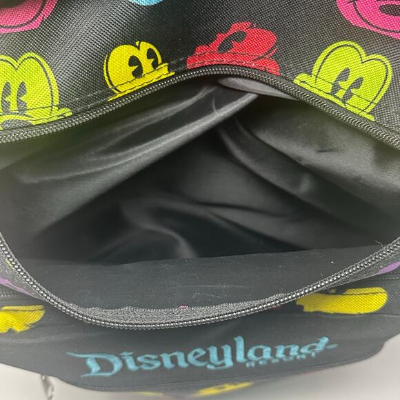 NWOT Disneyland Resort Exclusive Rainbow Silhouette Face Mickey Mouse Backpack - Picture 8 of 11